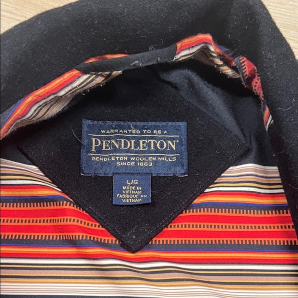 Pendleton Black Utility Jacket - Picture 2 of 4